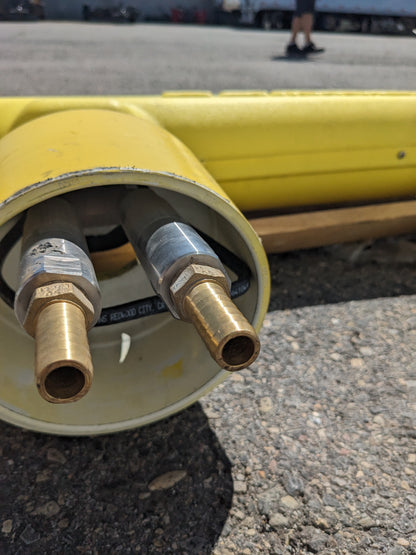 ACORN SAFETY S1360-HT EMERGENCY SHOWER HEAT TRACED TOP/BOTTOM INLET NEW B2