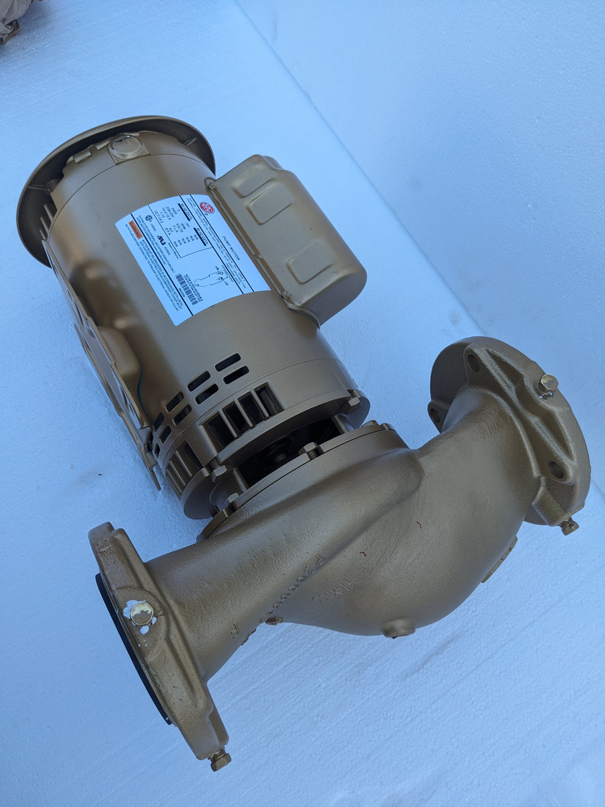 BELL & GOSSETT PUMP E-90 3AAB 3600RPM NEW S-343