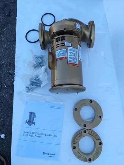BELL & GOSSETT PUMP E-90 3AAB 4.875AB 1800HP NEW S-343
