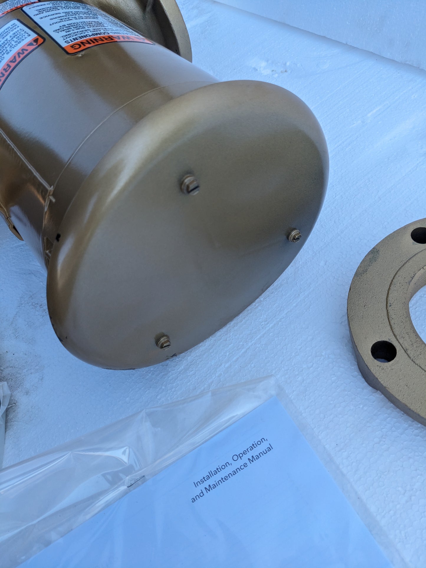 BELL & GOSSETT PUMP E-90 3AAB 4.875AB 1800HP NEW S-343