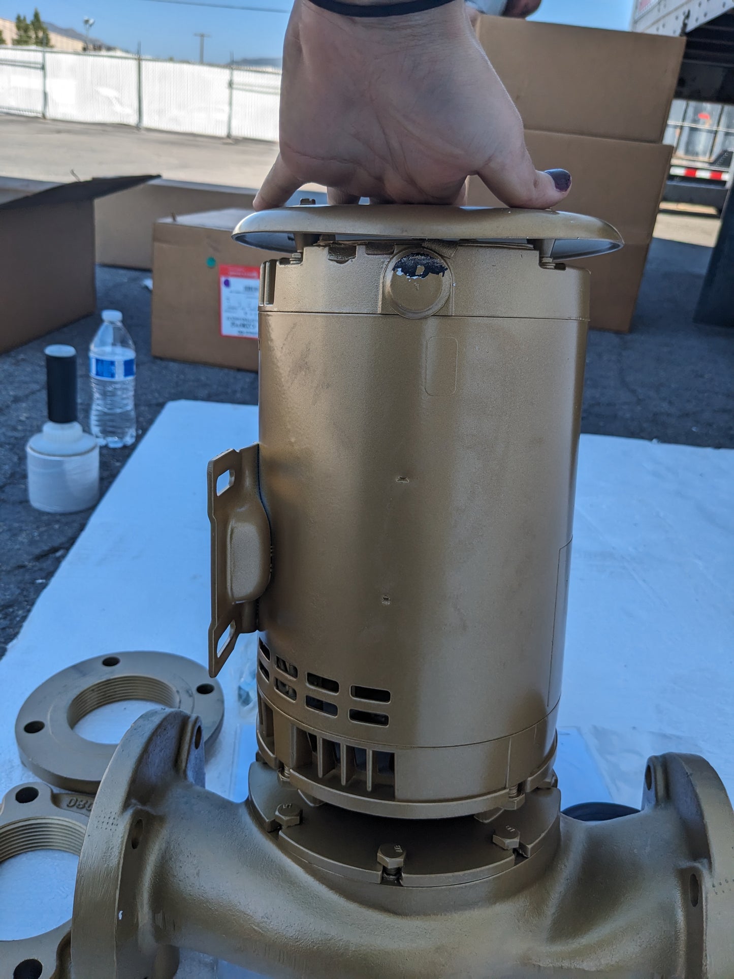 BELL & GOSSETT PUMP E-90 3AAB 4.875AB 2 NEW S-343