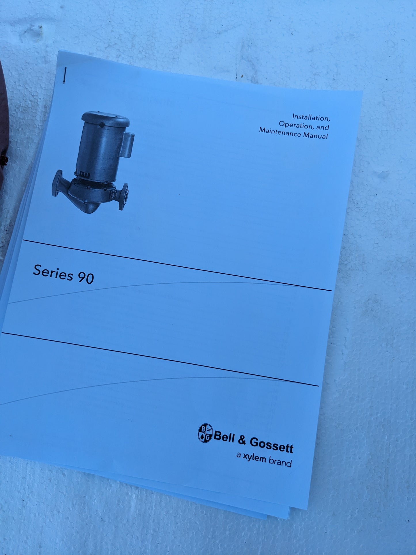 BELL & GOSSETT SERIES 90 PUMP 1.25AA 4.25BF 15GPM 1.5HP 3600RPM 208-230/460V NEW S-343