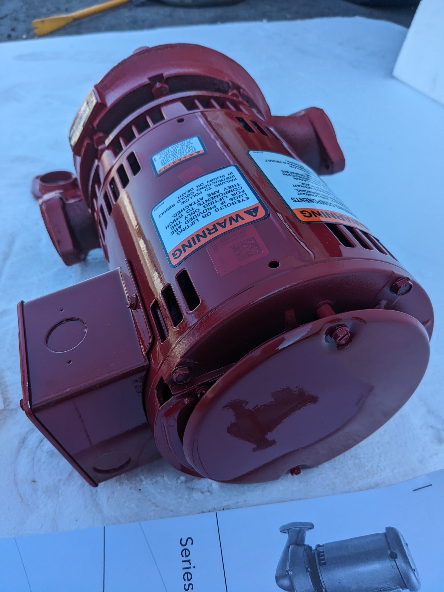 BELL & GOSSETT SERIES 90 PUMP 1.25AA 4.25BF 15GPM 1.5HP 3600RPM 208-230/460V NEW S-343