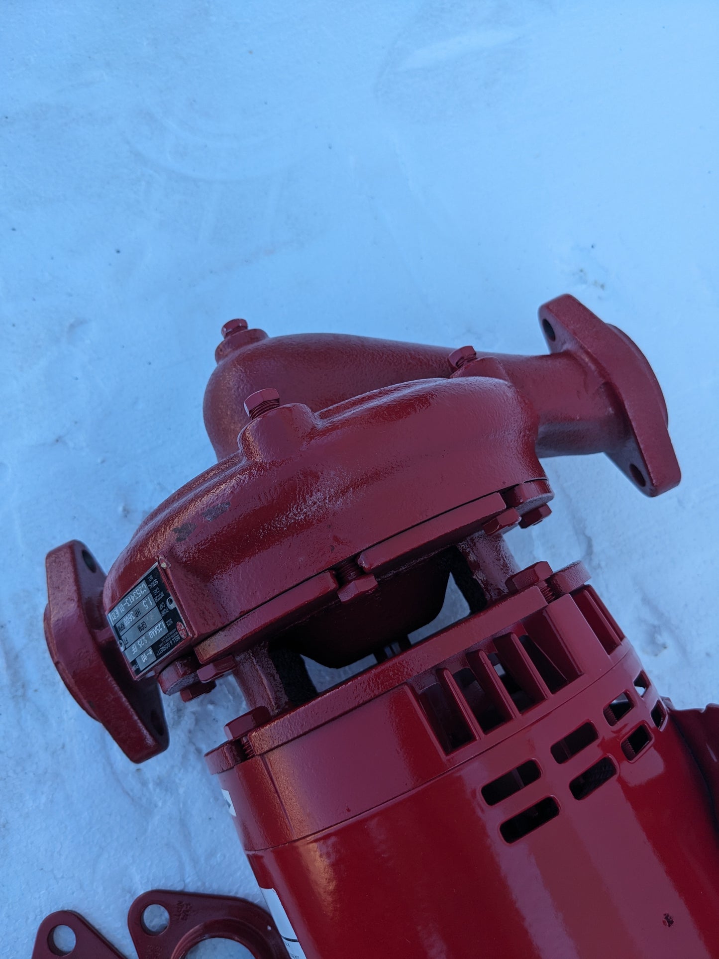 BELL & GOSSETT SERIES E90 IN-LINE CENTRIFUGAL PUMP 1.25AAB 5.25BF 1-1/2HP NEW S-343