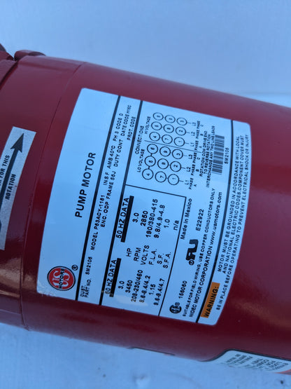 BELL & GOSSETT SERIES E90 CENTRIFUGAL PUMP 1.25AAB 3.625BF 1.5HP 3600RPM NEW S-343