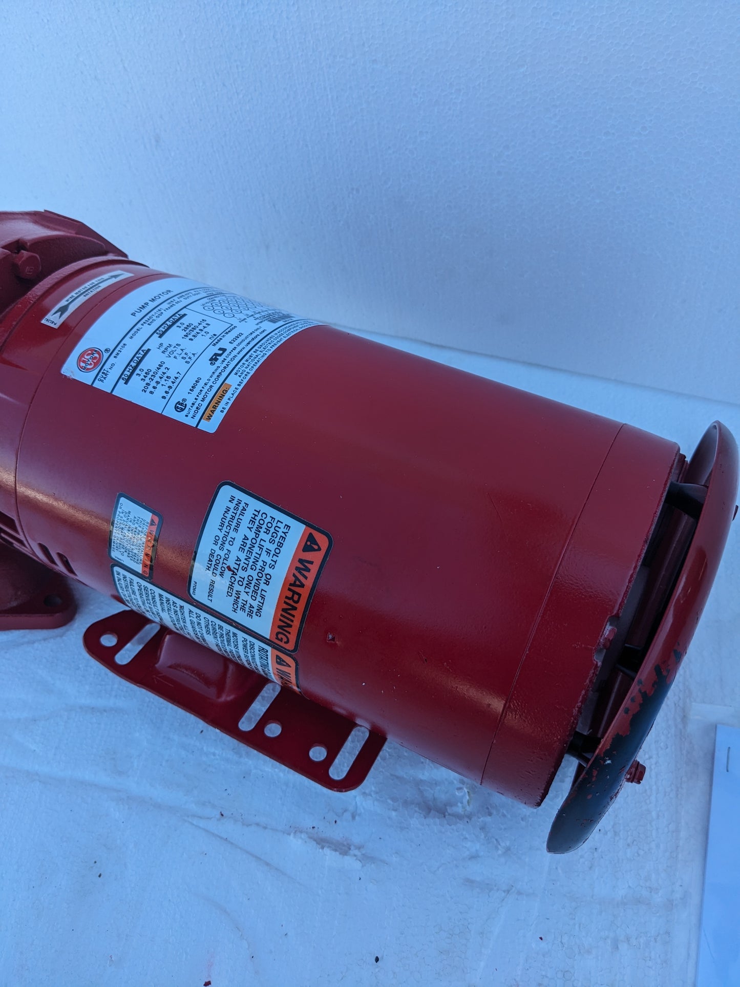 BELL & GOSSETT SERIES E90 CENTRIFUGAL PUMP 1.25AAB 3.625BF 1.5HP 3600RPM NEW S-343