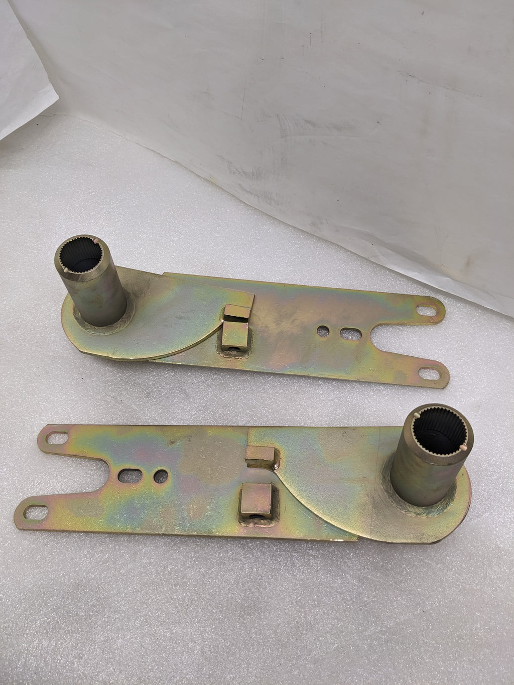 SWAY-A-WAY 5501 ADJUSTABLE SPRING PLATE PAIR ONLY FOR PORSCHE 911 USED R20