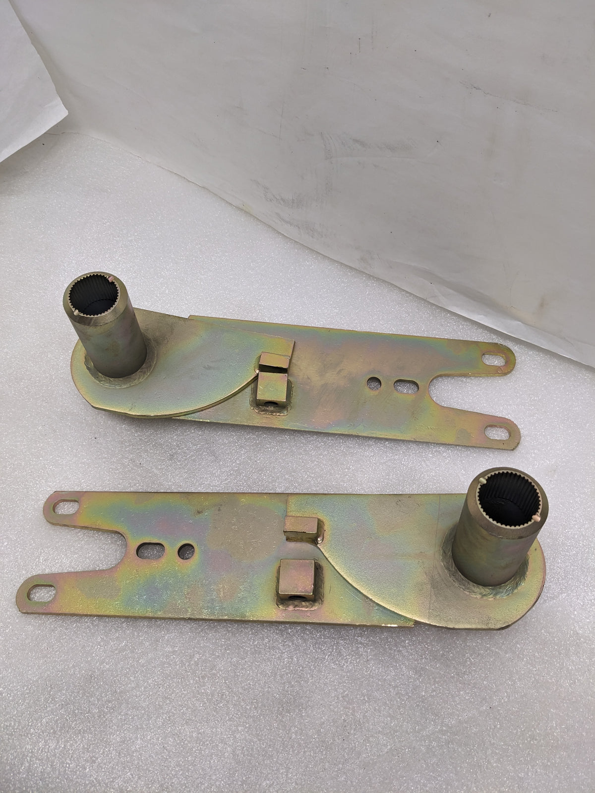 SWAY-A-WAY 5501 ADJUSTABLE SPRING PLATE PAIR ONLY FOR PORSCHE 911 USED R20
