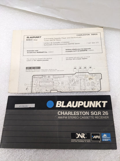 PORSCHE 944/944S/944 TURBO OWNER'S MANUAL RED W/ LEATHERETTE CASE USED R20T8