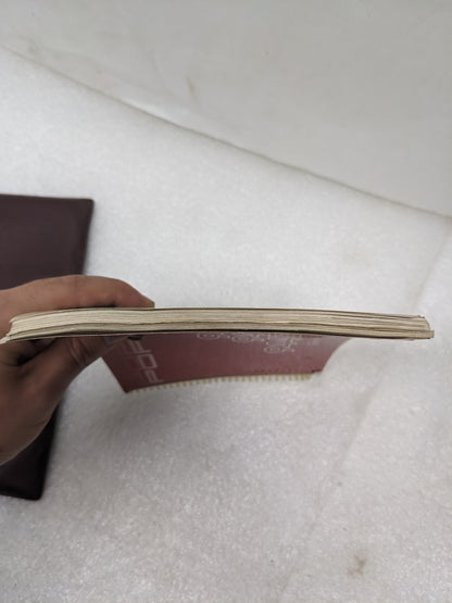 PORSCHE 944/944S/944 TURBO OWNER'S MANUAL RED W/ LEATHERETTE CASE USED R20T8