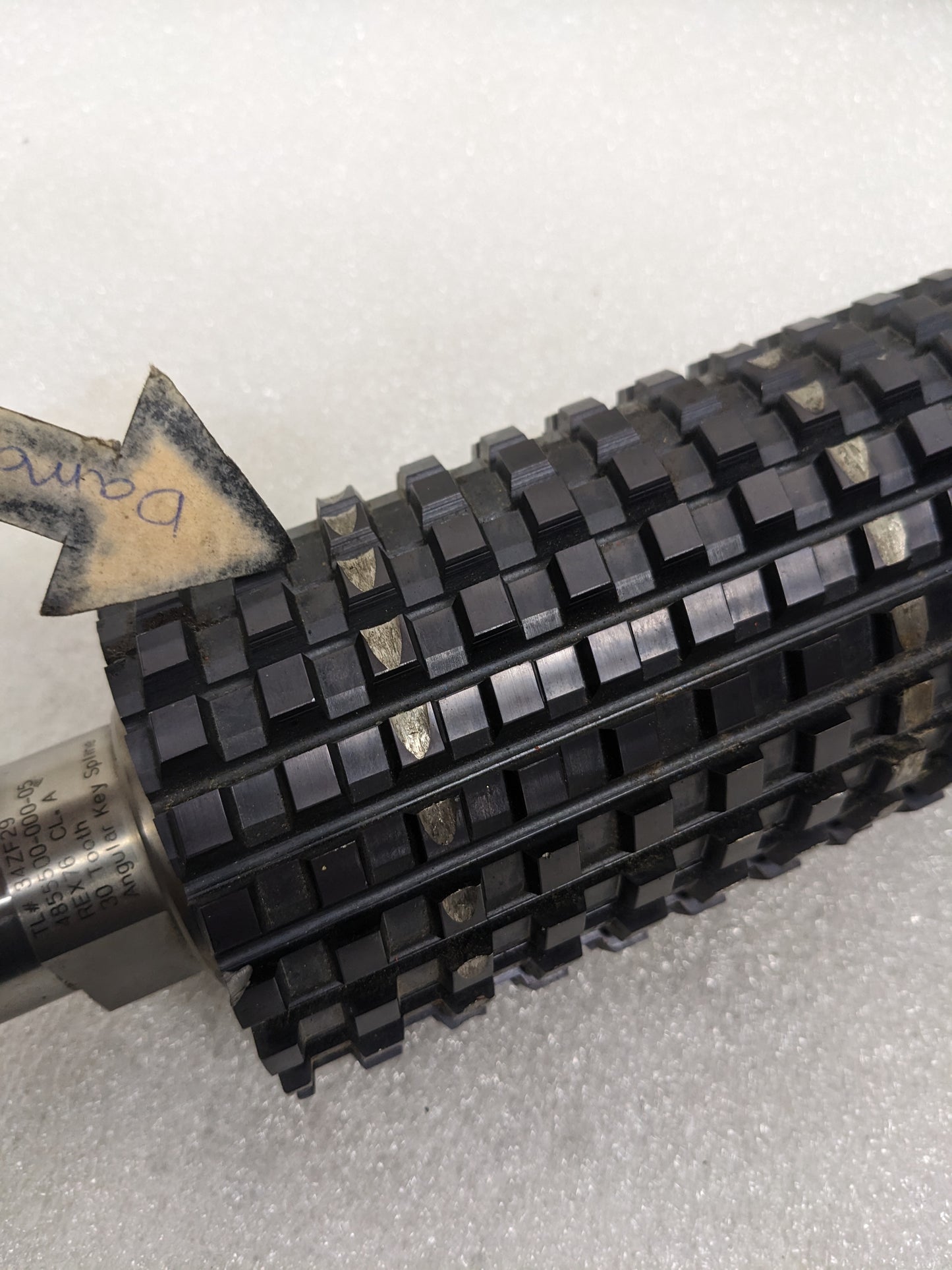 GLEASON ID-48555-000-4-00 LH GEAR HOB 3.5" DIA 11.5" OAL REX76 NEW R22