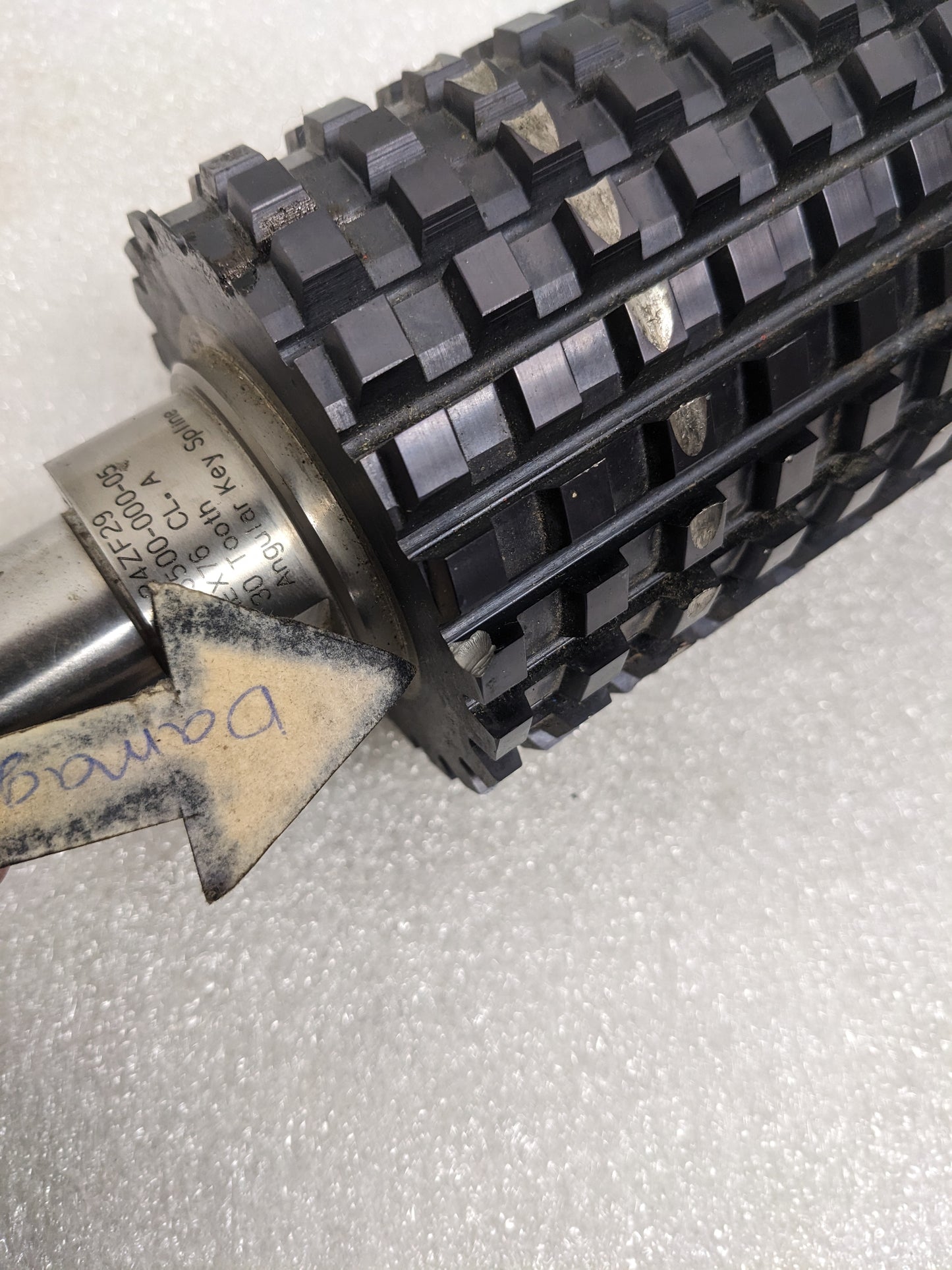 GLEASON ID-48555-000-4-00 LH GEAR HOB 3.5" DIA 11.5" OAL REX76 NEW R22