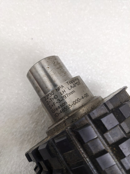 GLEASON ID-48555-000-4-00 LH GEAR HOB 3.5" DIA 11.5" OAL REX76 NEW R22