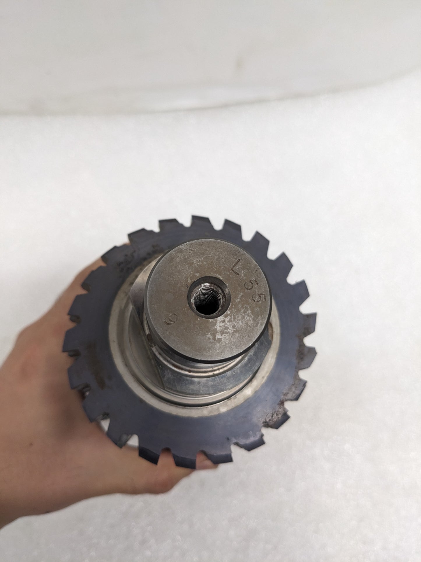 GLEASON ID-48555-000-4-00 LH GEAR HOB 3.5" DIA 11.5" OAL REX76 NEW R22