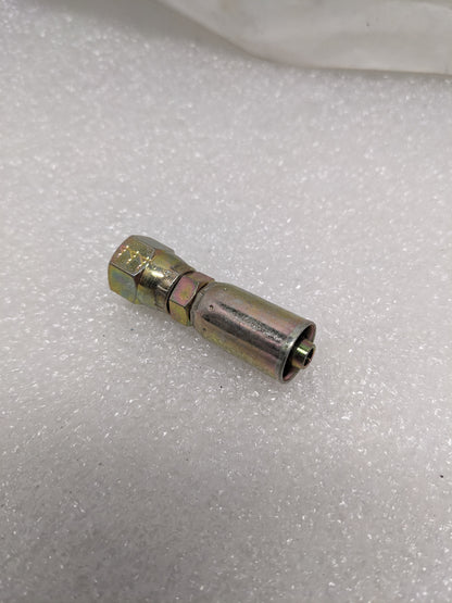 EATON 04E-604 STRAIGHT HYDRAULIC HOSE FITTING 1/4" HOSE DIAM 7/16-20 SAE NEW R13
