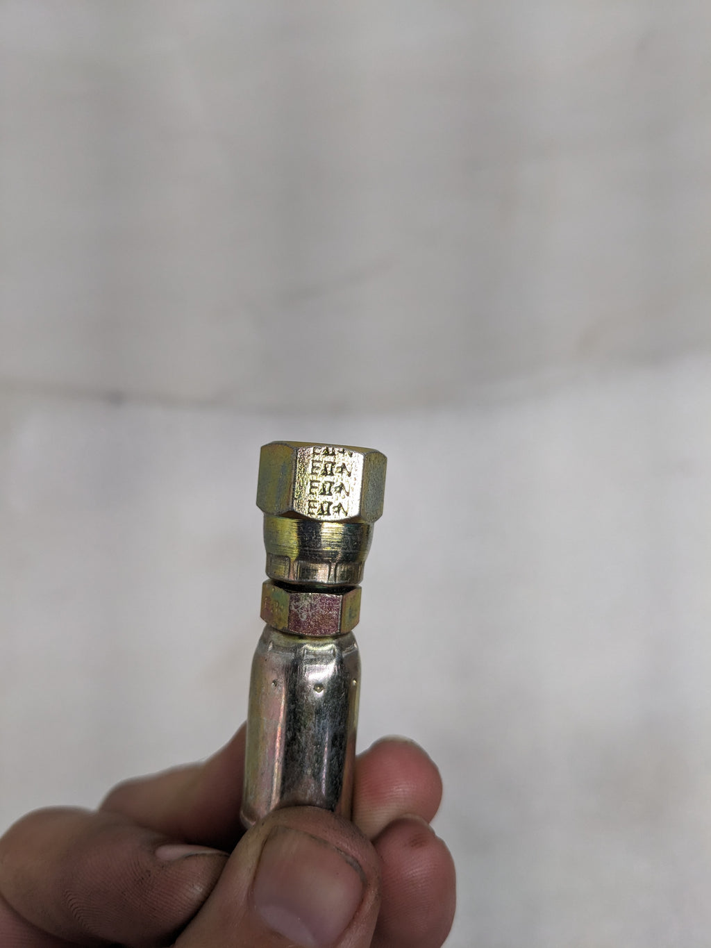 EATON 04E-604 STRAIGHT HYDRAULIC HOSE FITTING 1/4" HOSE DIAM 7/16-20 SAE NEW R13