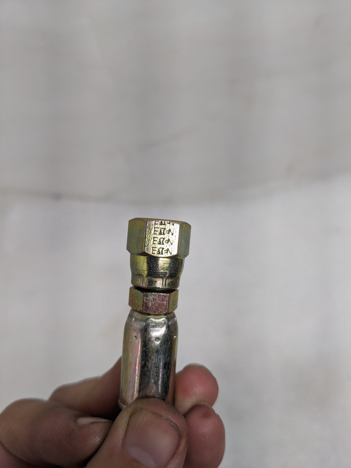 EATON 04E-604 STRAIGHT HYDRAULIC HOSE FITTING 1/4" HOSE DIAM 7/16-20 SAE NEW R13