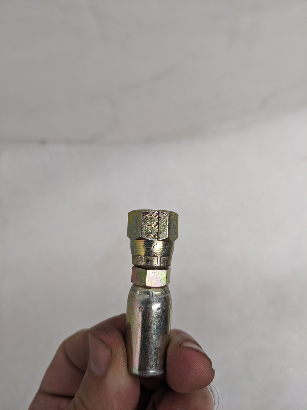 EATON 04E-604 STRAIGHT HYDRAULIC HOSE FITTING 1/4" HOSE DIAM 7/16-20 SAE NEW R13