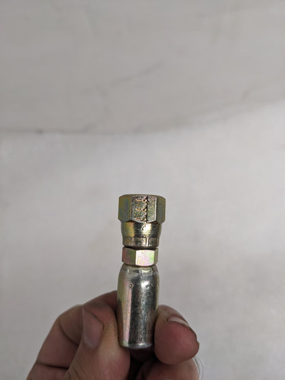 EATON 04E-604 STRAIGHT HYDRAULIC HOSE FITTING 1/4" HOSE DIAM 7/16-20 SAE NEW R13