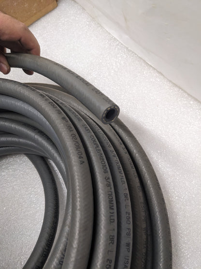BOSTON WEATHERHEAD H20106GY EASY COUPLE 50' FUEL HOSE 3/8" NEW R3