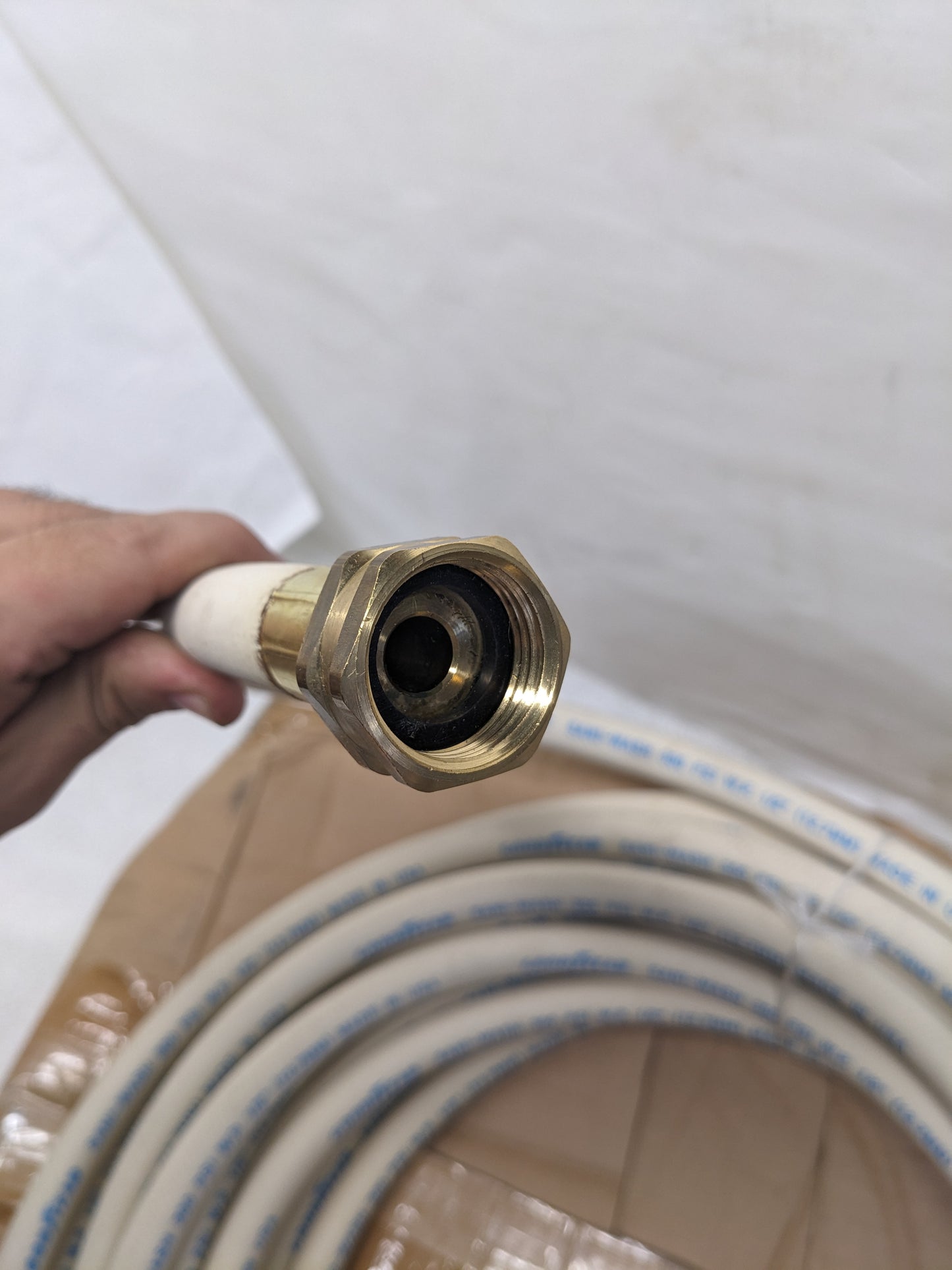 GOODYEAR CR050-50MF-G SANI-WASH 50' HOSE 1/2" ID 300 PSI WHITE NEW R17