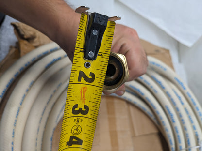 GOODYEAR CR050-50MF-G SANI-WASH 50' HOSE 1/2" ID 300 PSI WHITE NEW R17