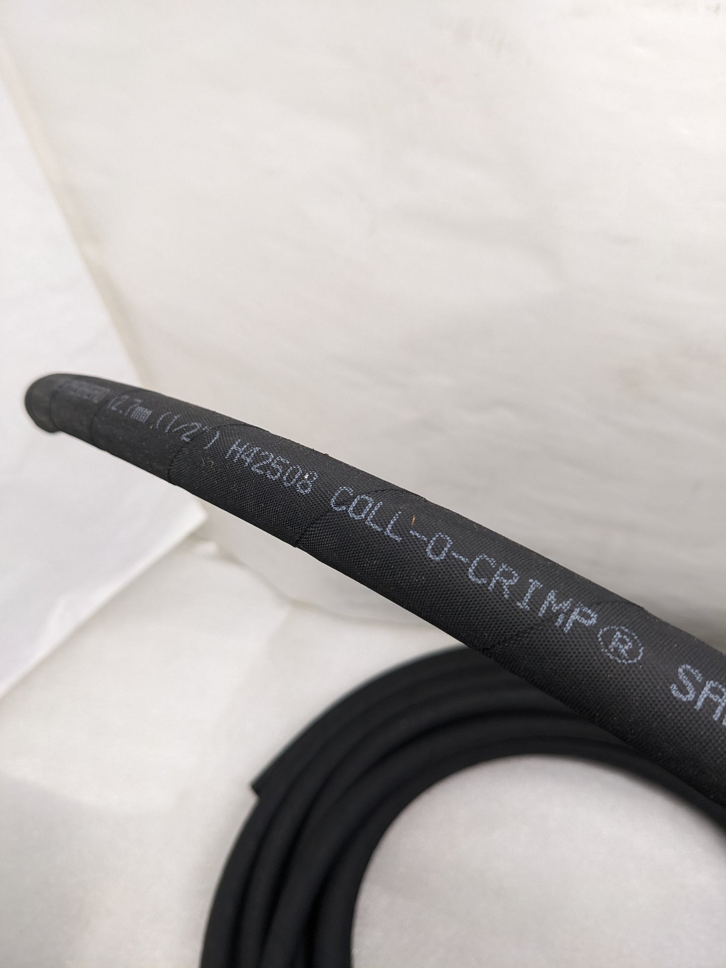WEATHERHEAD H42508 50' HYDRAULIC HOSE 1/2" ID 3500 MAX PSI NEOPRENE/NITRILE NEW R16