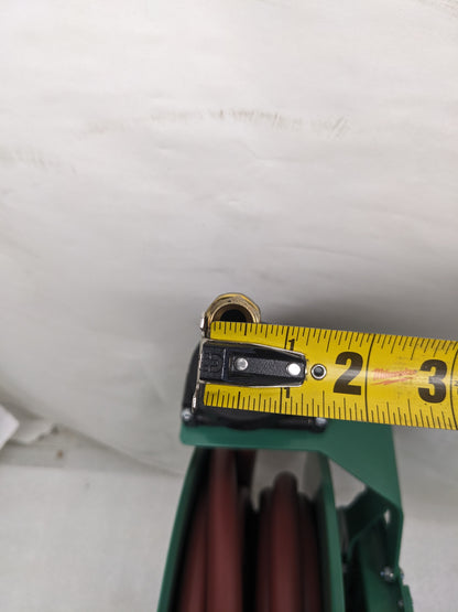 SPEEDAIRE 6NU45A 1/2"X50' SPRING RETURN AIR/WATER HOSE W/ REEL NEW B2