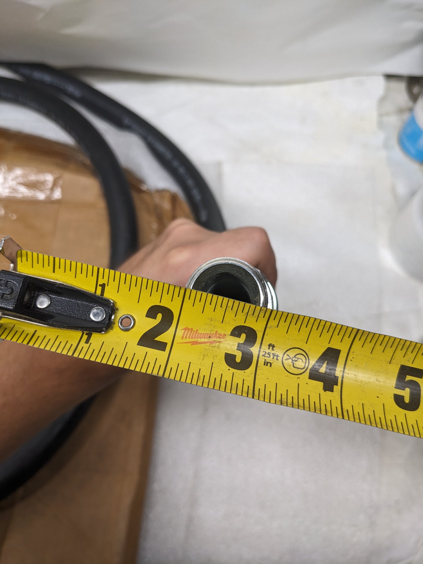 GRACO 217382 COUPLED 10' HOSE 3/4" ID 500 PSI WP NYLON NEW R17