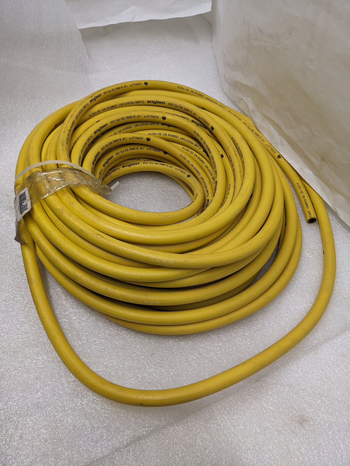GOODYEAR 20026239 GORILLA 80' AIR/WATER HOSE 500 PSI 1/4" ID NEW R12