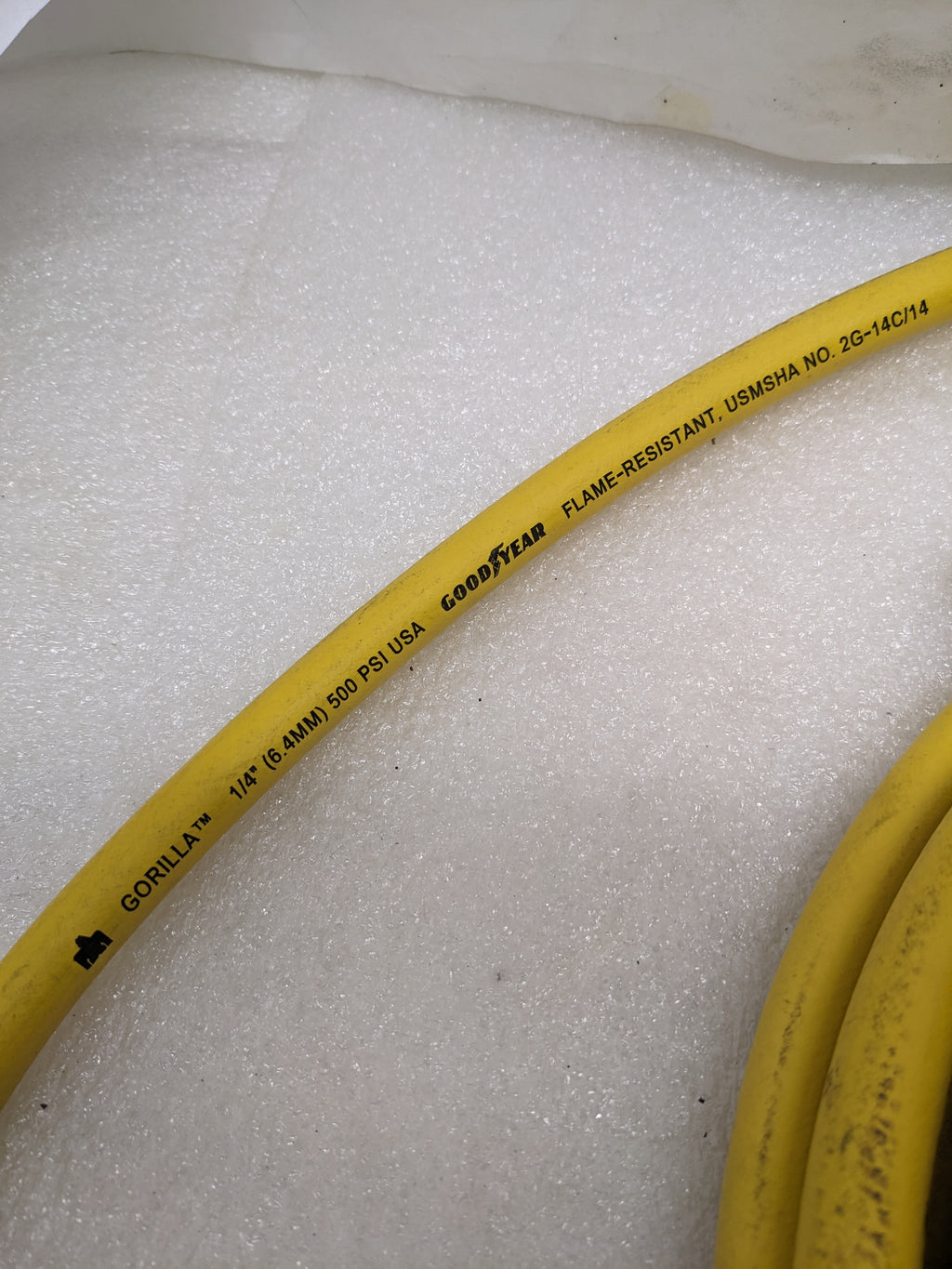 GOODYEAR 20026239 GORILLA 80' AIR/WATER HOSE 500 PSI 1/4" ID NEW R12