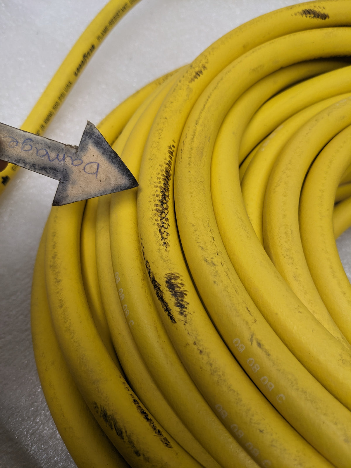 GOODYEAR 20026239 GORILLA 80' AIR/WATER HOSE 500 PSI 1/4" ID NEW R12