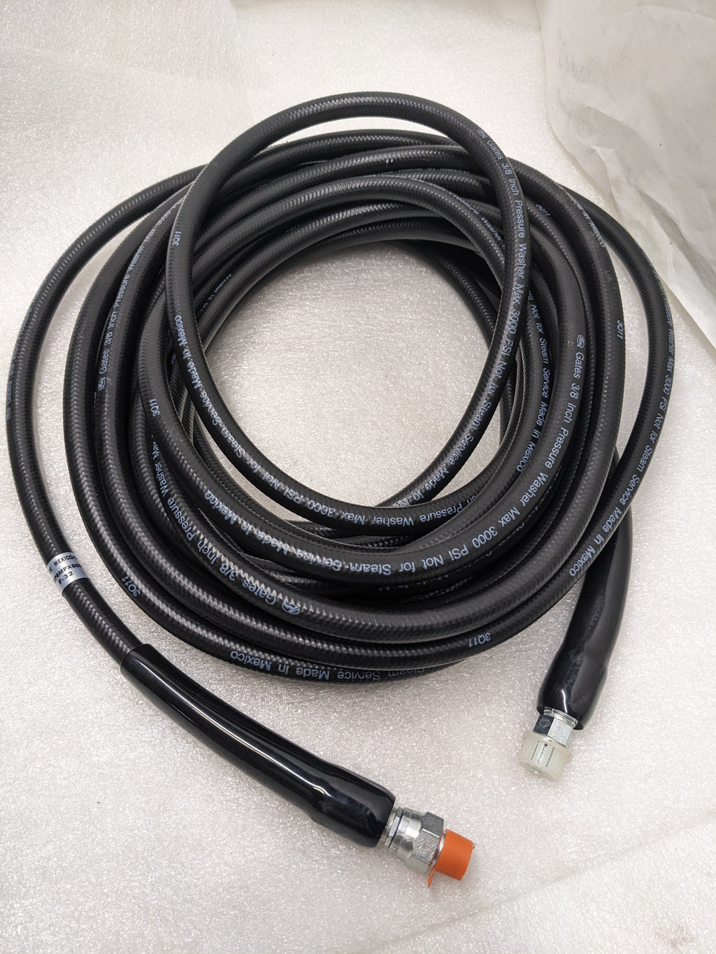 GATES PRESSURE WASHER HOSE 3/8"X40' 3000 PSI MAX NEW R12