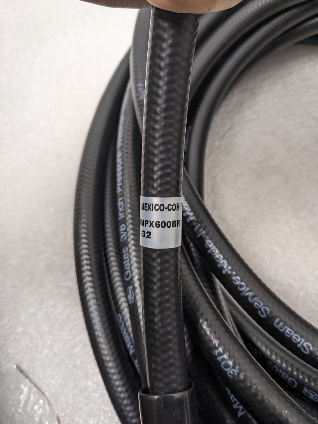 GATES PRESSURE WASHER HOSE 3/8"X40' 3000 PSI MAX NEW R12
