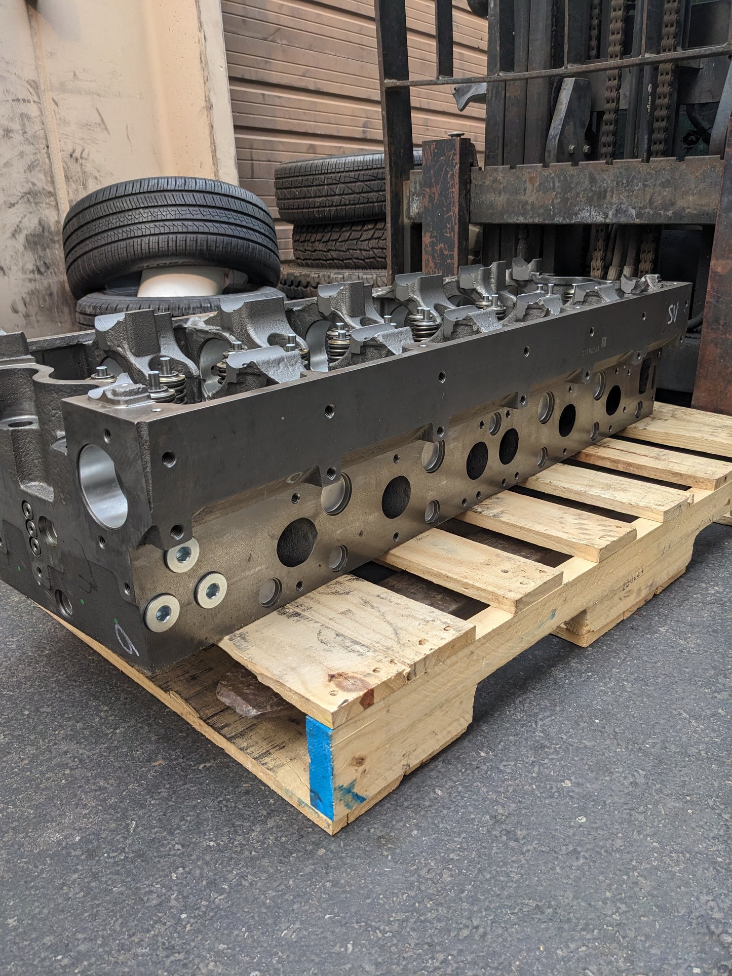 CUMMINS CYLINDER HEAD 24-VALVE FOR DUAL CAM ISX/QSX ENGINES NEW S-343