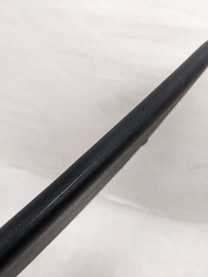 PORSCHE 92873103504 SUN VISOR BLACK LEATHERETTE FOR 89-91 928 USED R20T8
