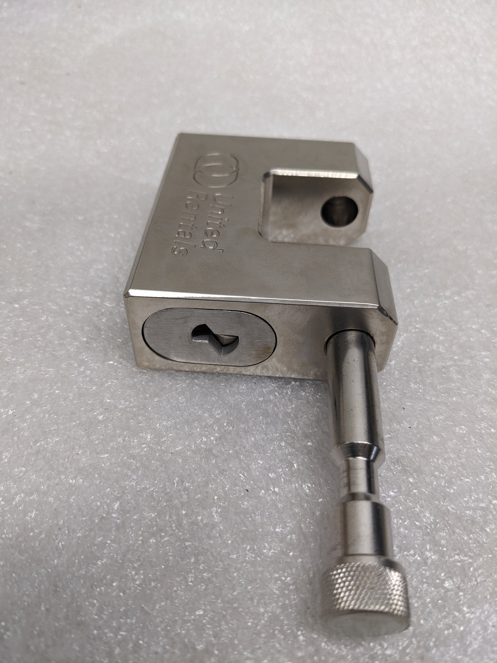 UNITED RENTALS KEYED UNIT LOCK (2-PACK) SILVER W/ 4 KEYS PER LOCK NEW R13