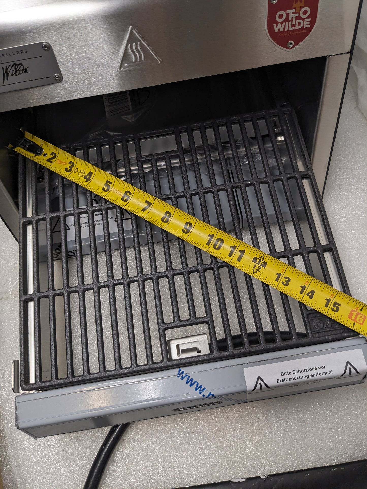 OTTO WILDE GRILLS 100011 STEAK BROILER UP TO 1500°F NEW B2