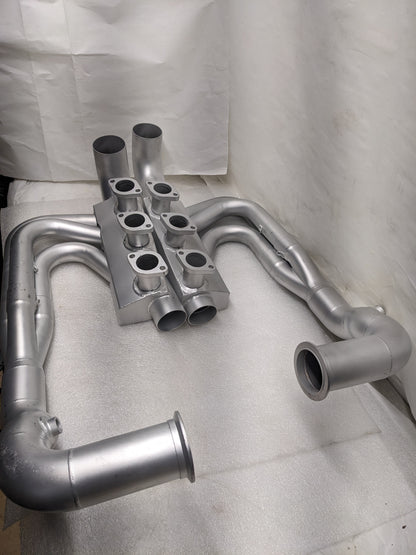 PORSCHE 911 HEADER EXHAUST KIT STAINLESS STEEL COATED V-BAND NEW B2