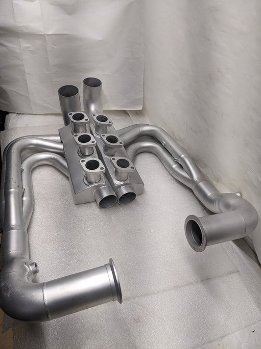 PORSCHE 911 HEADER EXHAUST KIT STAINLESS STEEL COATED V-BAND NEW B2