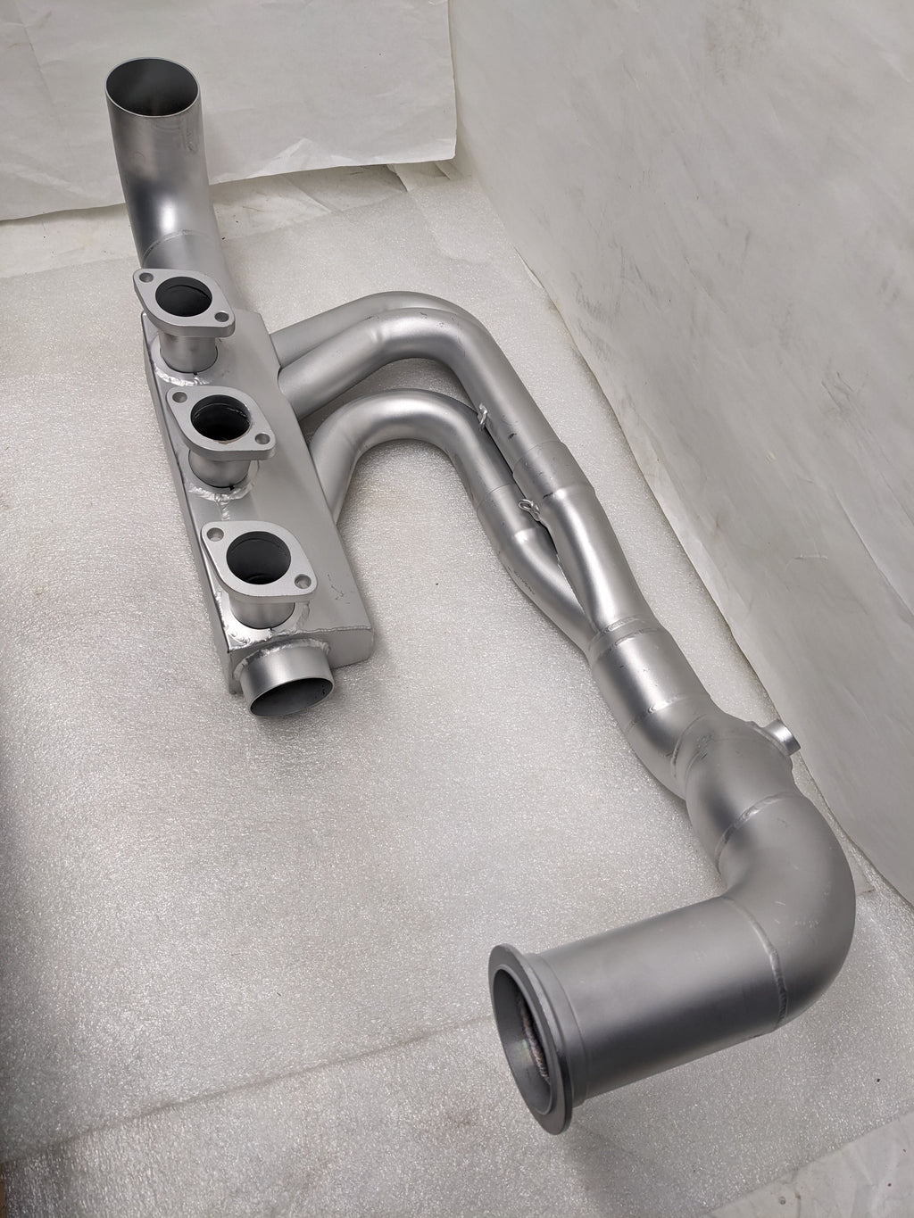 PORSCHE 911 HEADER EXHAUST KIT STAINLESS STEEL COATED V-BAND NEW B2