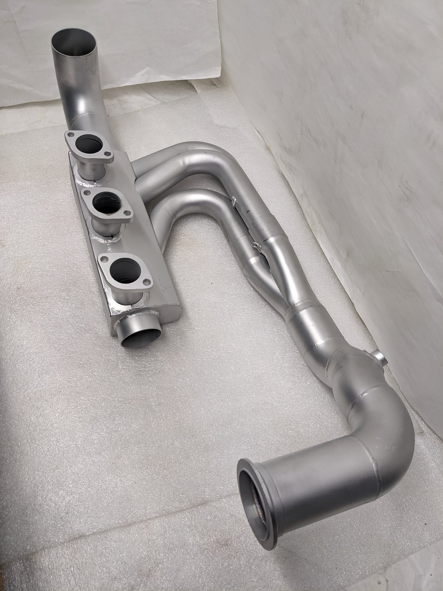 PORSCHE 911 HEADER EXHAUST KIT STAINLESS STEEL COATED V-BAND NEW B2