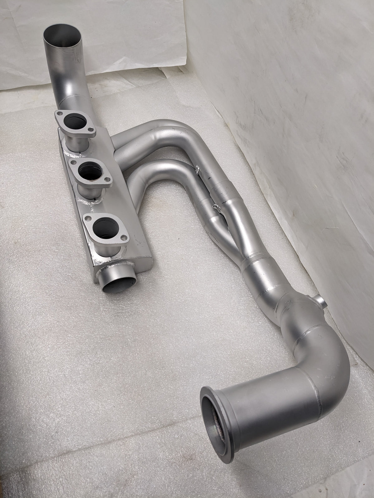 PORSCHE 911 HEADER EXHAUST KIT STAINLESS STEEL COATED V-BAND NEW B2