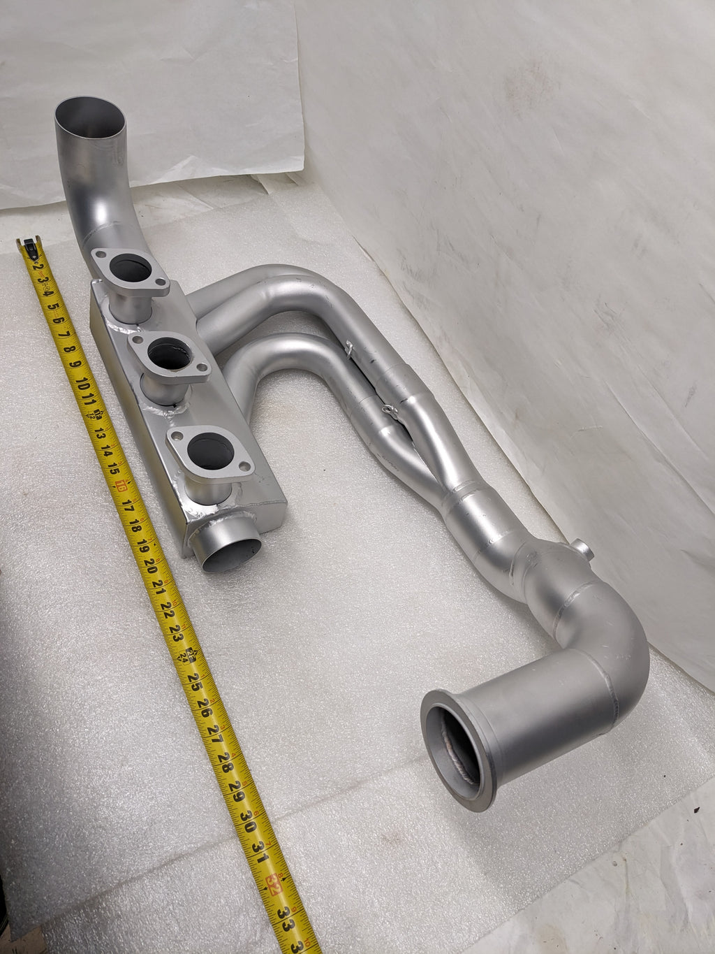 PORSCHE 911 HEADER EXHAUST KIT STAINLESS STEEL COATED V-BAND NEW B2