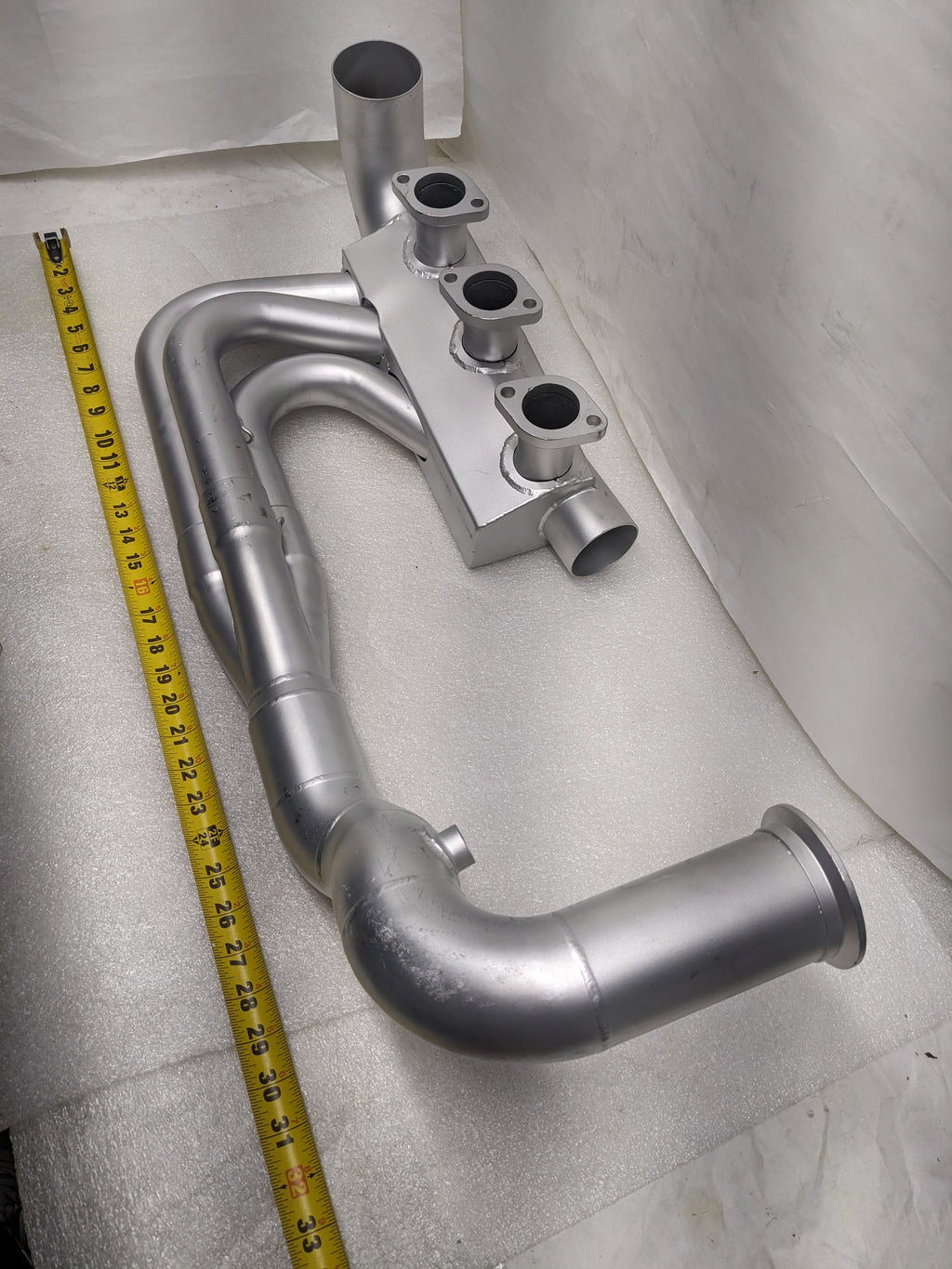 PORSCHE 911 HEADER EXHAUST KIT STAINLESS STEEL COATED V-BAND NEW B2
