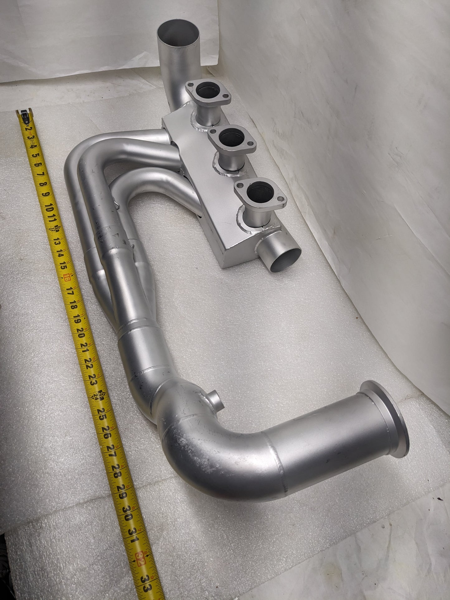 PORSCHE 911 HEADER EXHAUST KIT STAINLESS STEEL COATED V-BAND NEW B2
