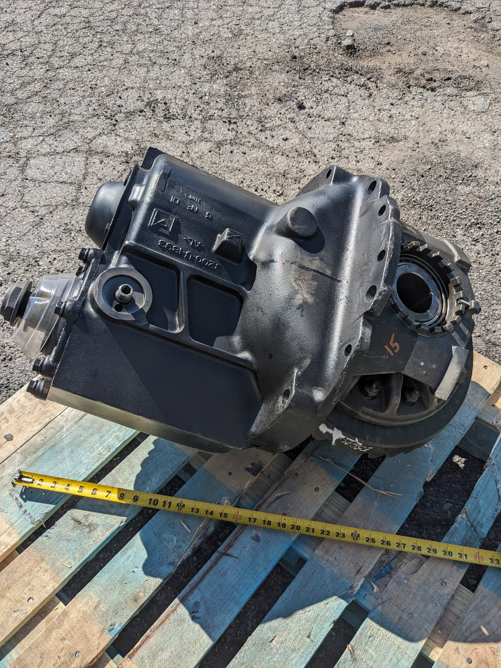 MERITOR/ROCKWELL 3200-U-1893 FRONT REAR DIFFERENTIAL ASSY 4.55GR NEW #1 S-343