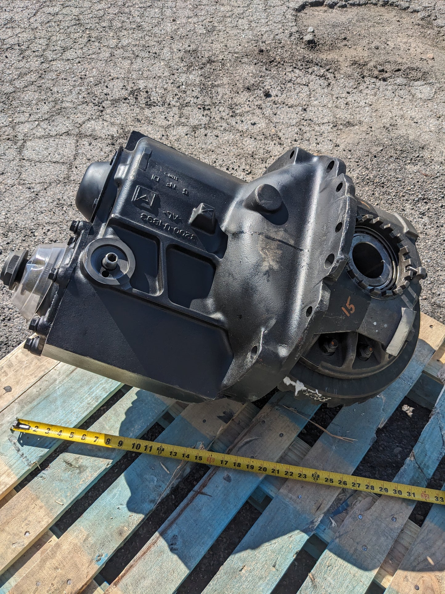 MERITOR/ROCKWELL 3200-U-1893 FRONT REAR DIFFERENTIAL ASSY 4.55GR NEW #1 S-343