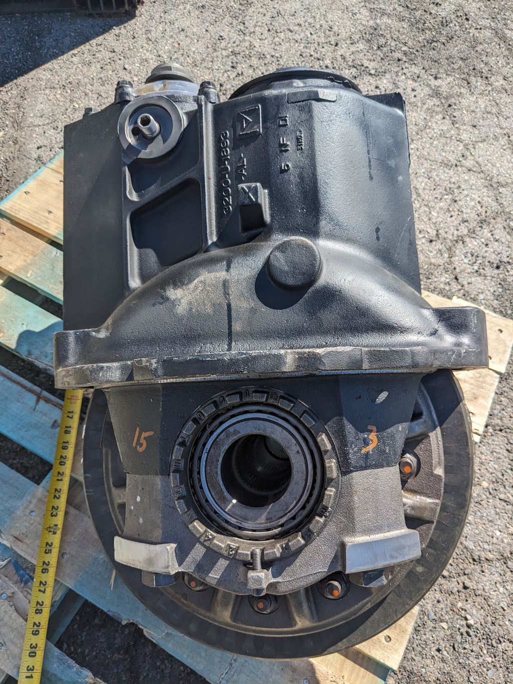 MERITOR/ROCKWELL 3200-U-1893 FRONT REAR DIFFERENTIAL ASSY 4.55GR NEW #1 S-343