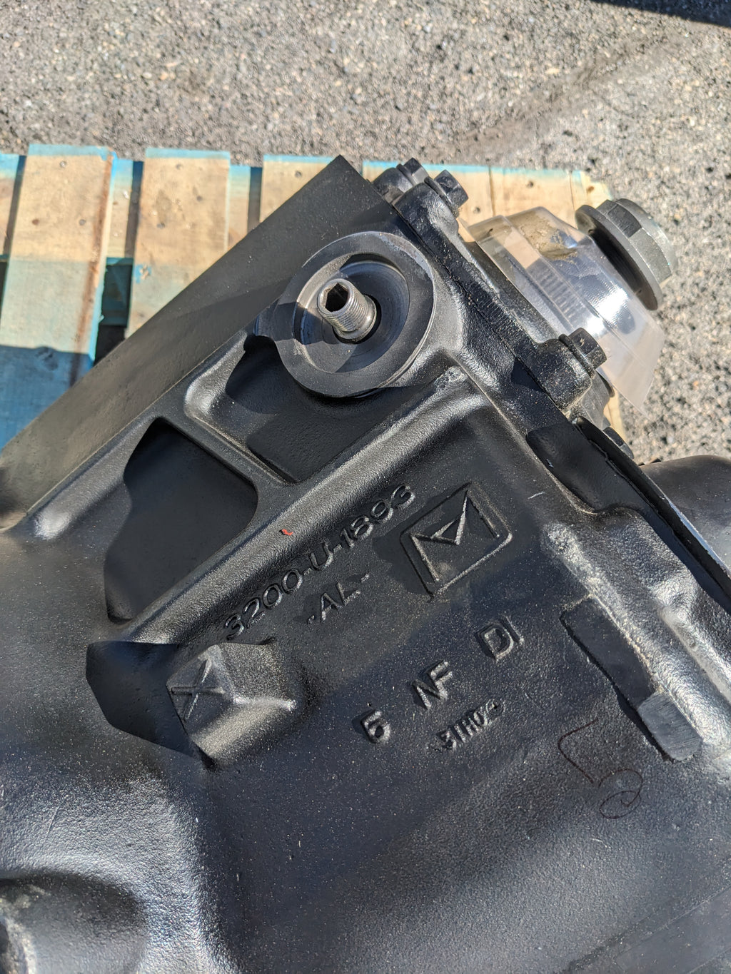 MERITOR/ROCKWELL 3200-U-1893 FRONT REAR DIFFERENTIAL ASSY 4.55GR NEW #1 S-343